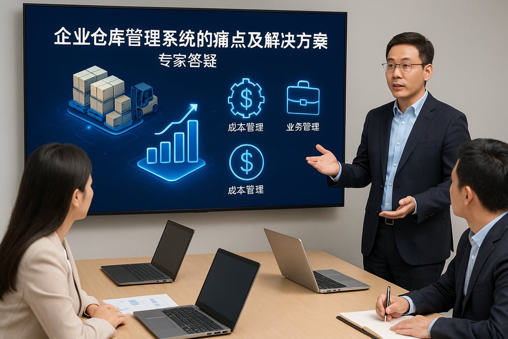 企业仓库管理系统的痛点及解决方案，专家答疑