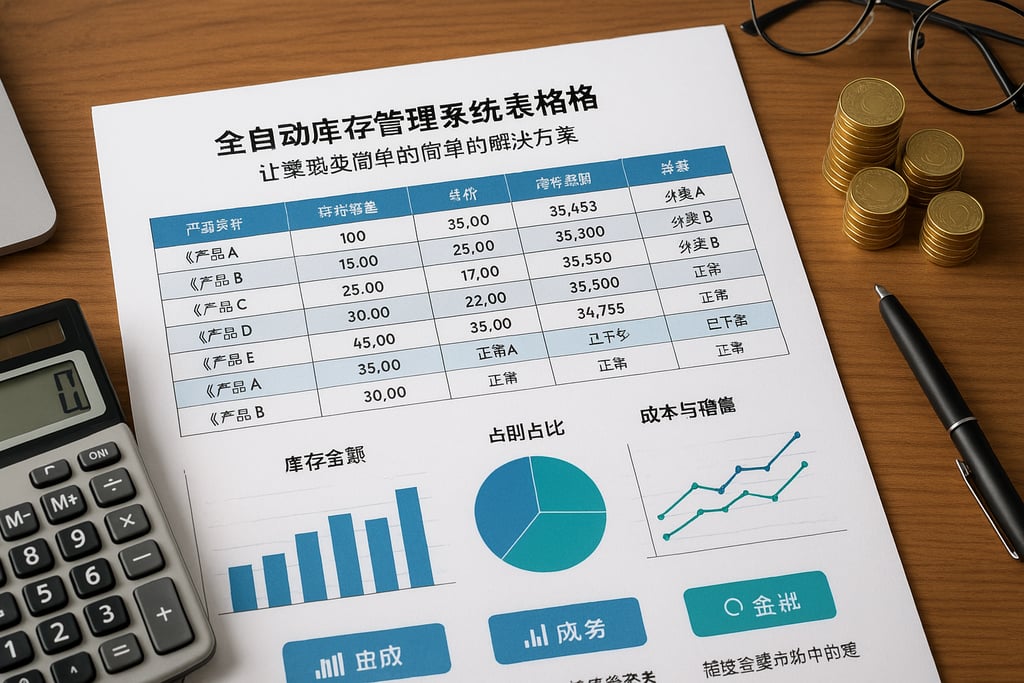 全自动库存管理系统表格：让繁琐变简单的解决方案