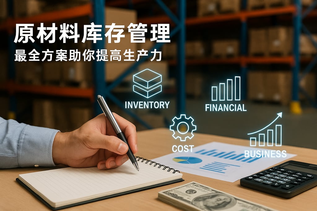 原材料库存管理：最全方案助你提高生产力