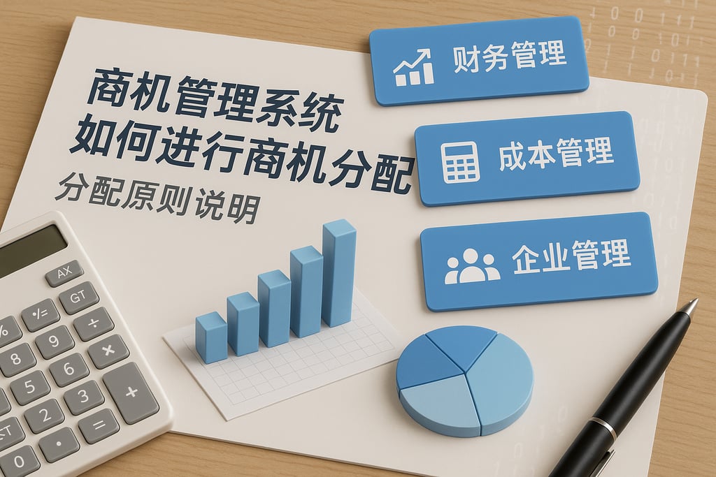 商机管理系统如何进行商机分配？分配原则说明