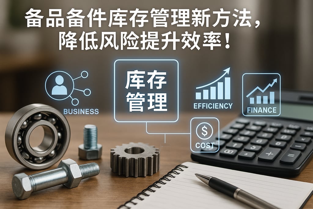 备品备件库存管理新方法，降低风险提升效率！