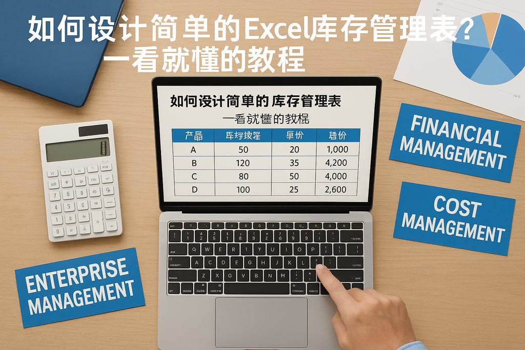 如何设计简单的Excel库存管理表？一看就懂的教程