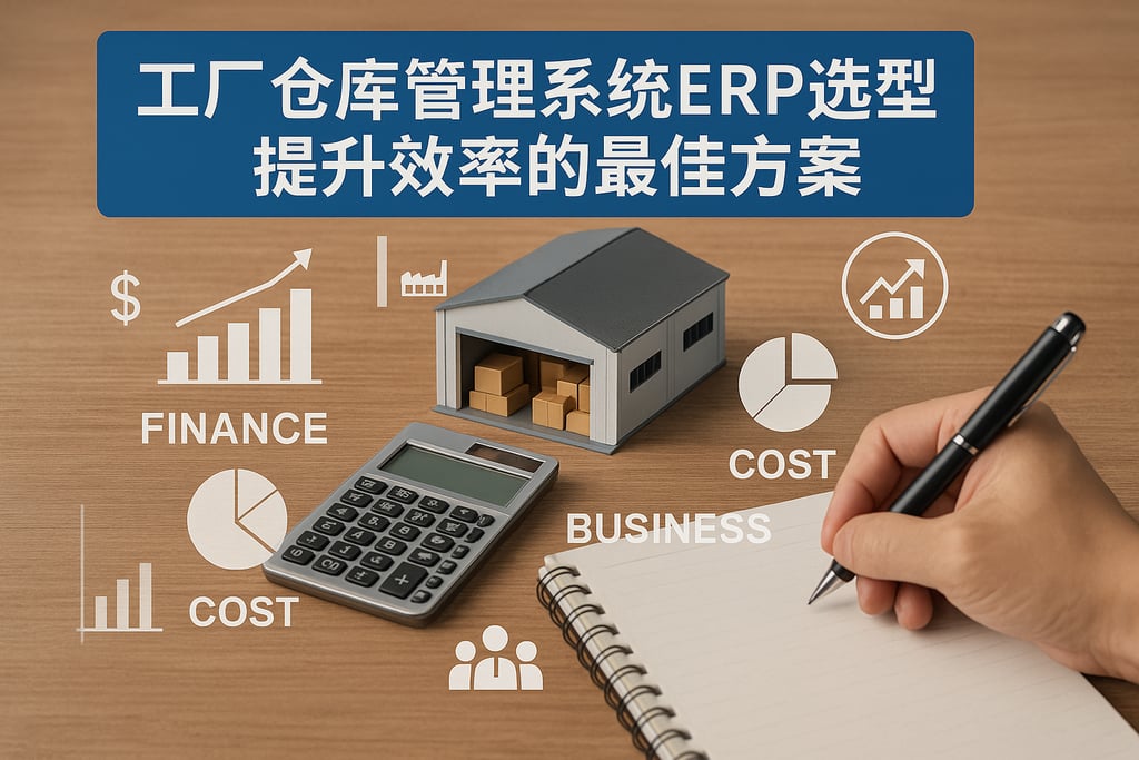 工厂仓库管理系统ERP选型，提升效率的最佳方案