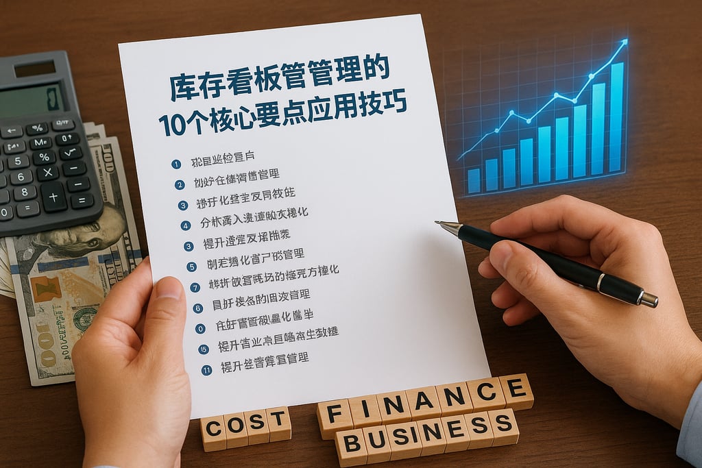 库存看板管理的10个核心要点与应用技巧
