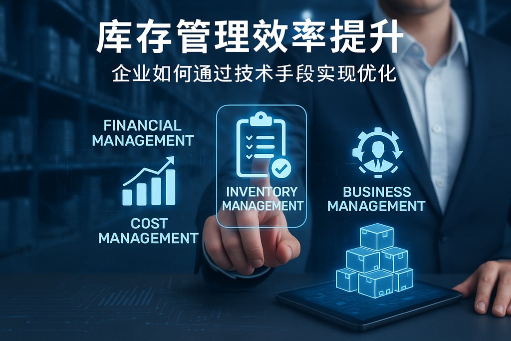 库存管理效率提升：企业如何通过技术手段实现优化