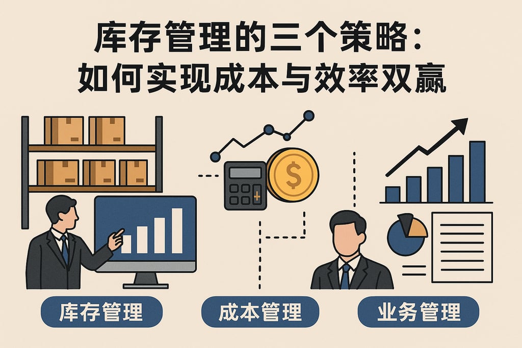 库存管理的三个策略：如何实现成本与效率双赢