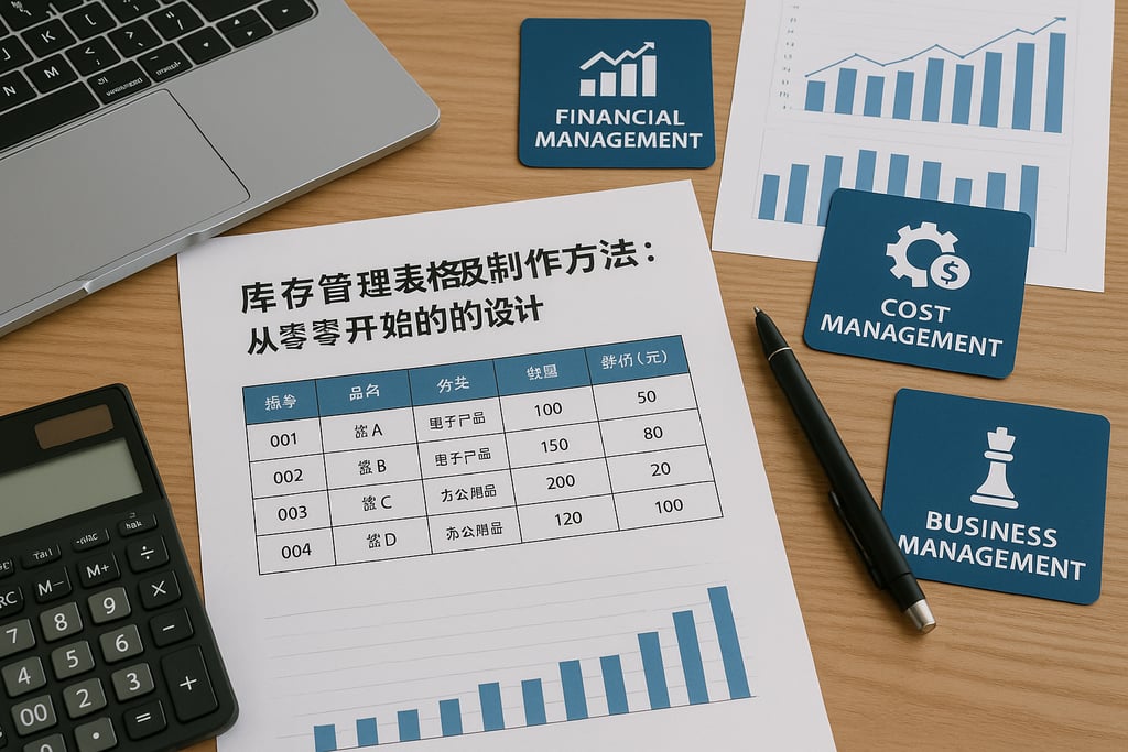 库存管理表格及制作方法：从零开始的设计