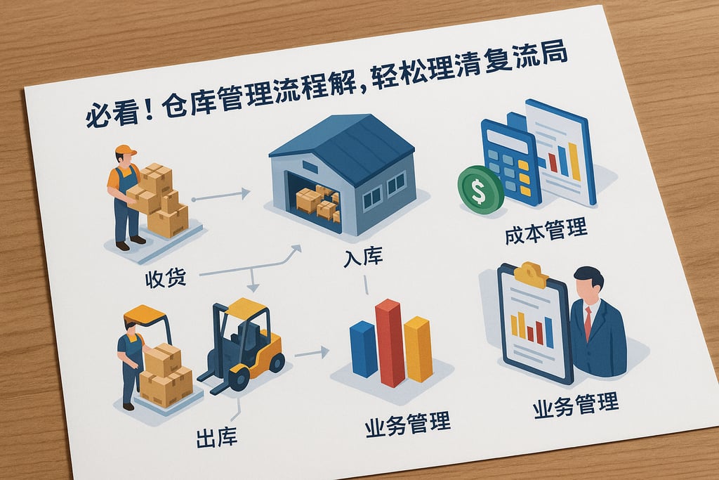 必看！仓库管理流程图解，轻松理清复杂流程