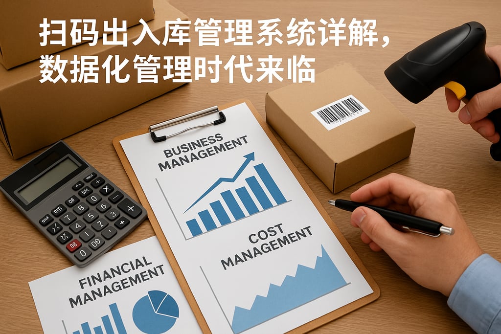 扫码出入库管理系统详解，数据化管理时代来临