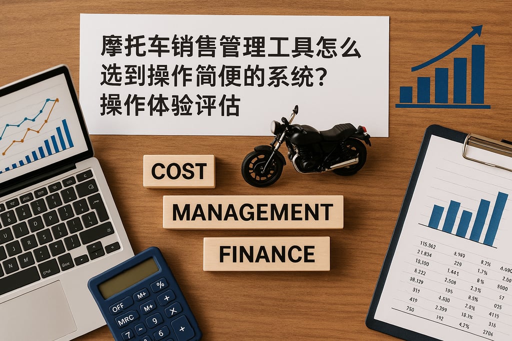 摩托车销售管理工具怎么选到操作简便的系统？操作体验评估