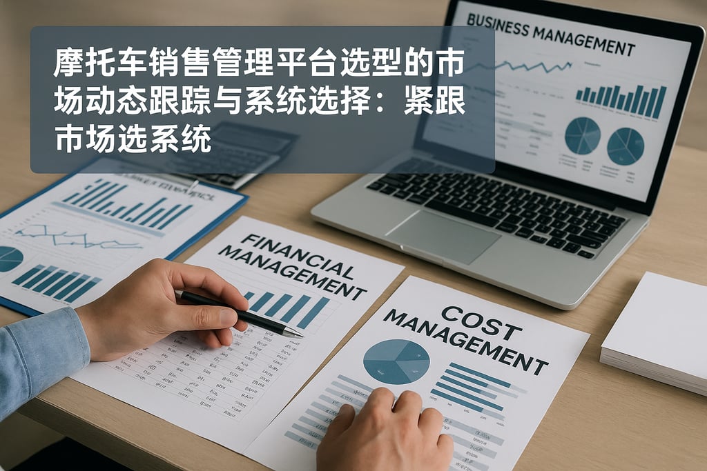 摩托车销售管理平台选型的市场动态跟踪与系统选择：紧跟市场选系统