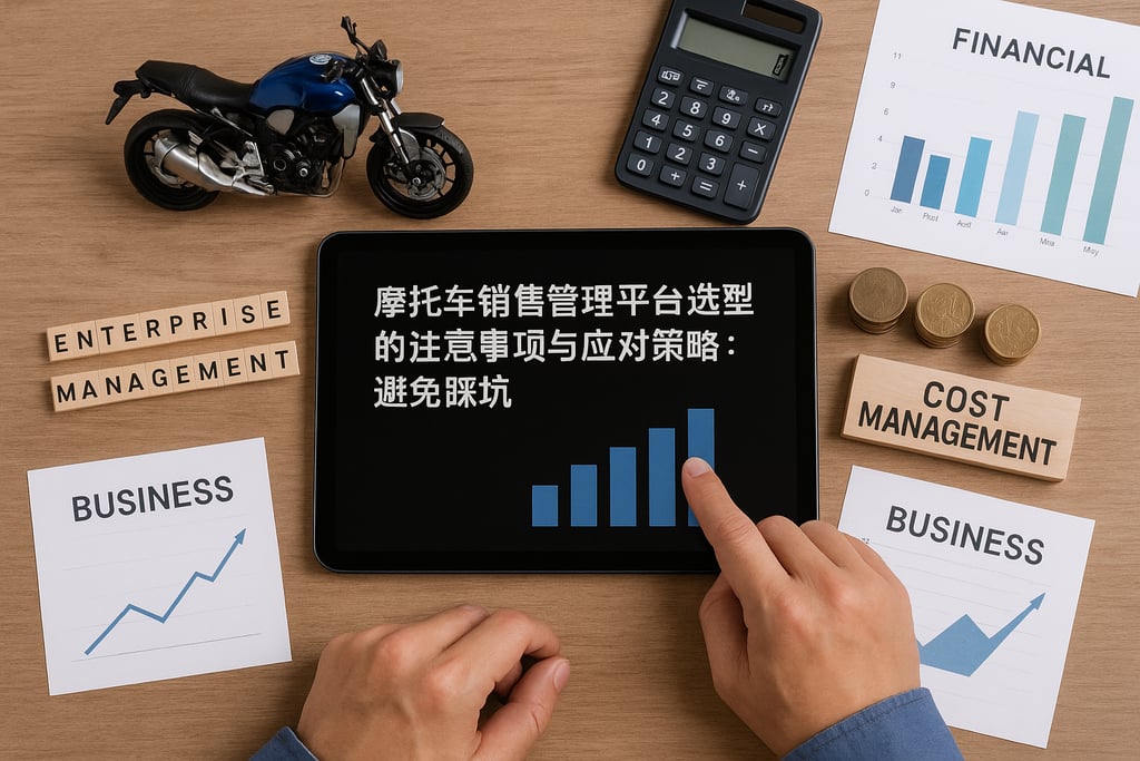 摩托车销售管理平台选型的注意事项与应对策略：避免踩坑