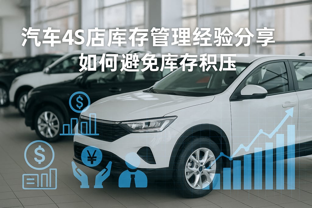汽车4S店库存管理经验分享，如何避免库存积压