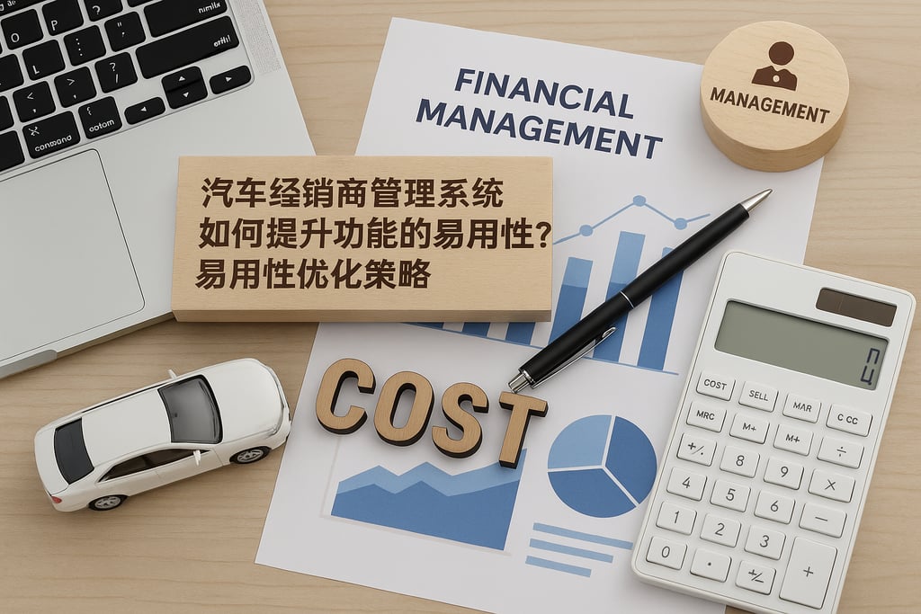 汽车经销商管理系统如何提升功能的易用性？易用性优化策略