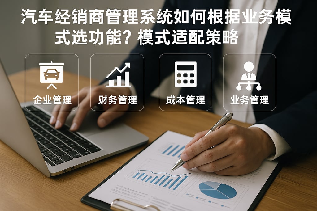 汽车经销商管理系统如何根据业务模式选功能？模式适配策略