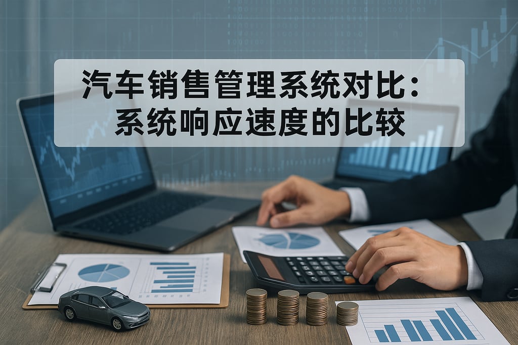 汽车销售管理系统对比：系统响应速度的比较
