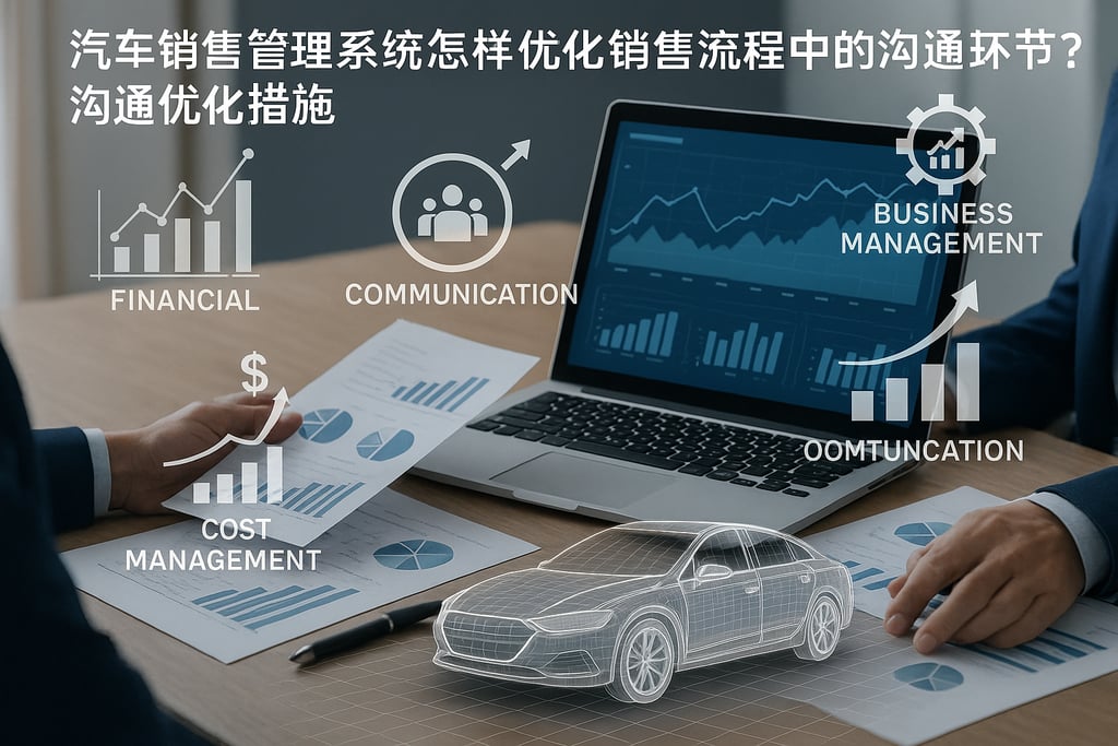 汽车销售管理系统怎样优化销售流程中的沟通环节？沟通优化措施