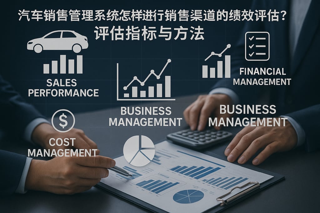 汽车销售管理系统怎样进行销售渠道的绩效评估？评估指标与方法