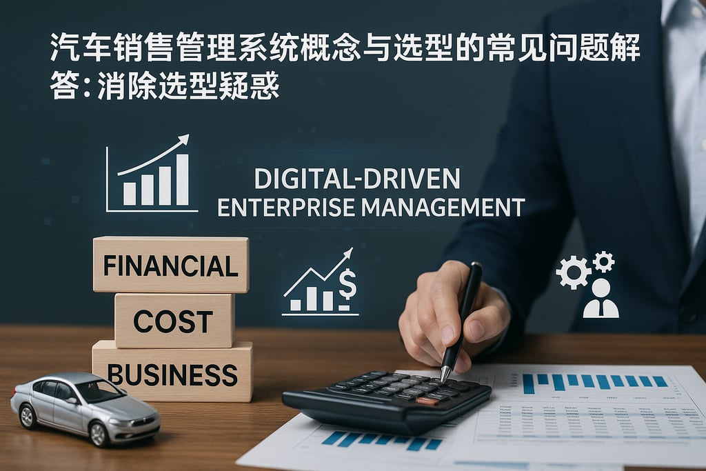 汽车销售管理系统概念与选型的常见问题解答：消除选型疑惑