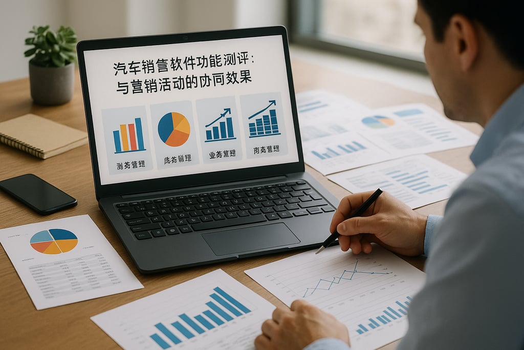汽车销售软件功能测评：与营销活动的协同效果
