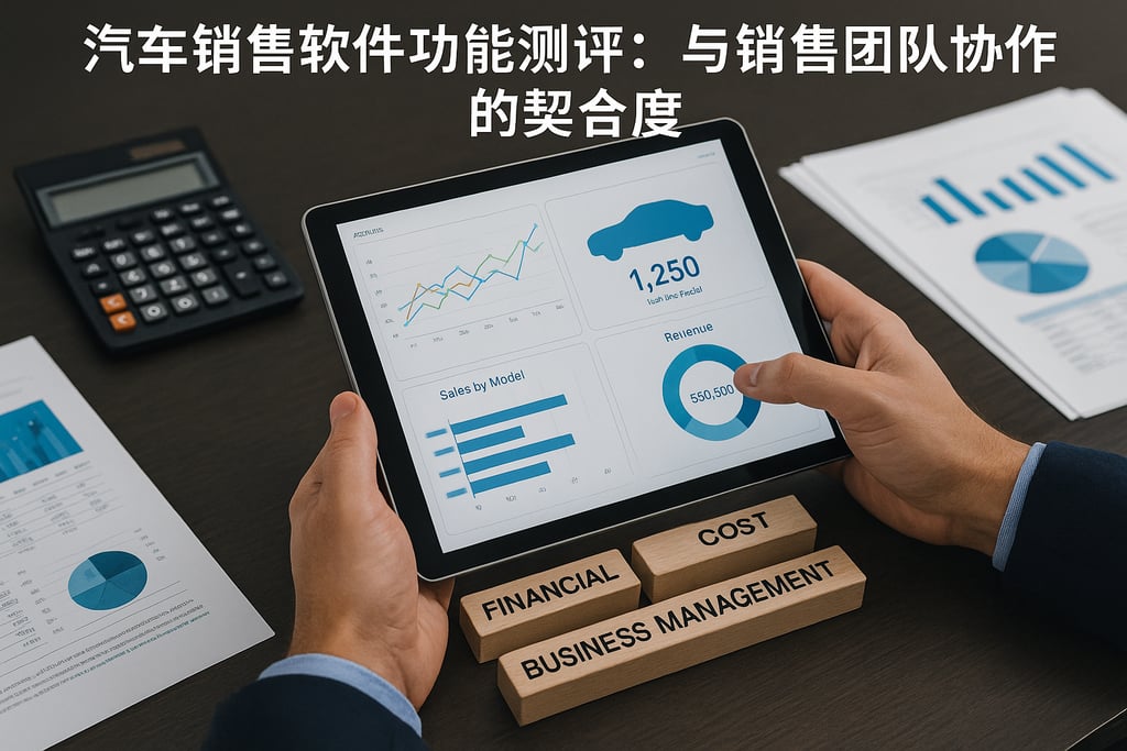汽车销售软件功能测评：与销售团队协作的契合度