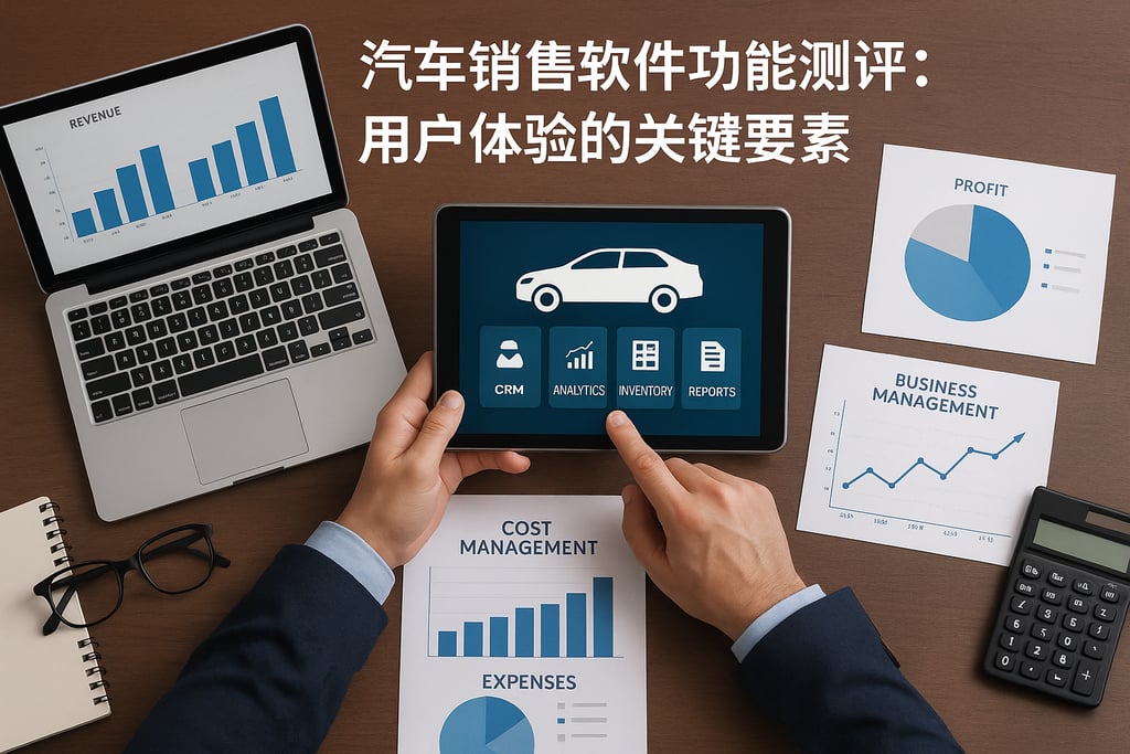 汽车销售软件功能测评：用户体验的关键要素