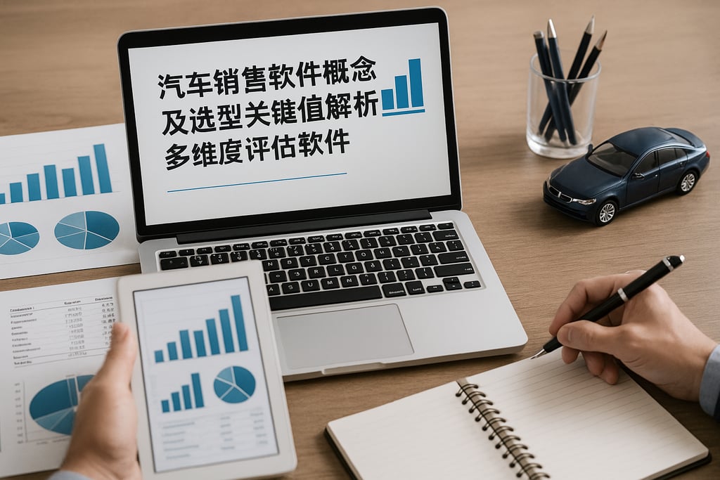 汽车销售软件概念及选型的关键维度解析：多维度评估选软件