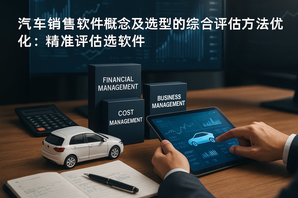 汽车销售软件概念及选型的综合评估方法优化：精准评估选软件