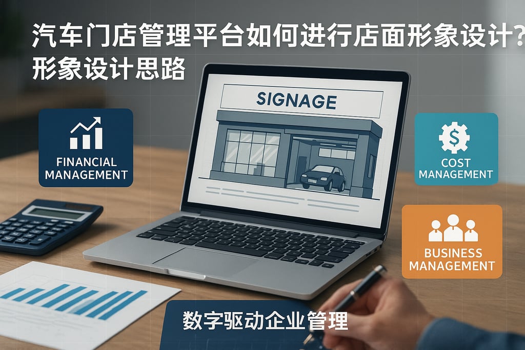 汽车门店管理平台如何进行店面形象设计？形象设计思路