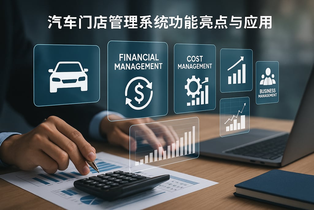汽车门店管理系统功能亮点与应用案例