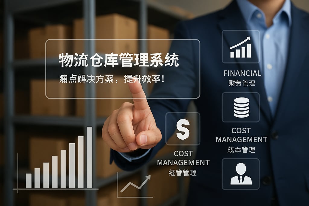 物流仓库管理系统痛点解决方案，提升效率！