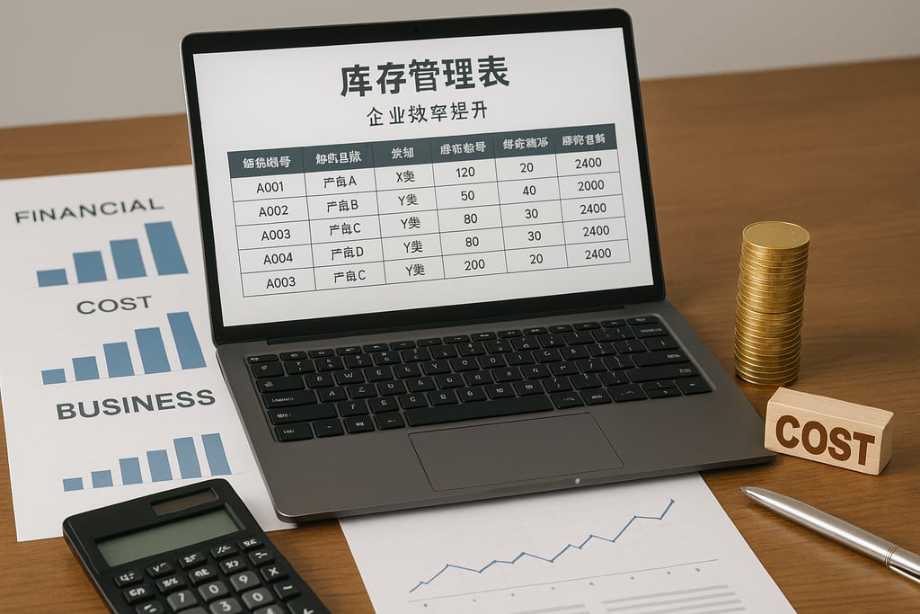 简单excel库存管理表制作，企业效率提升