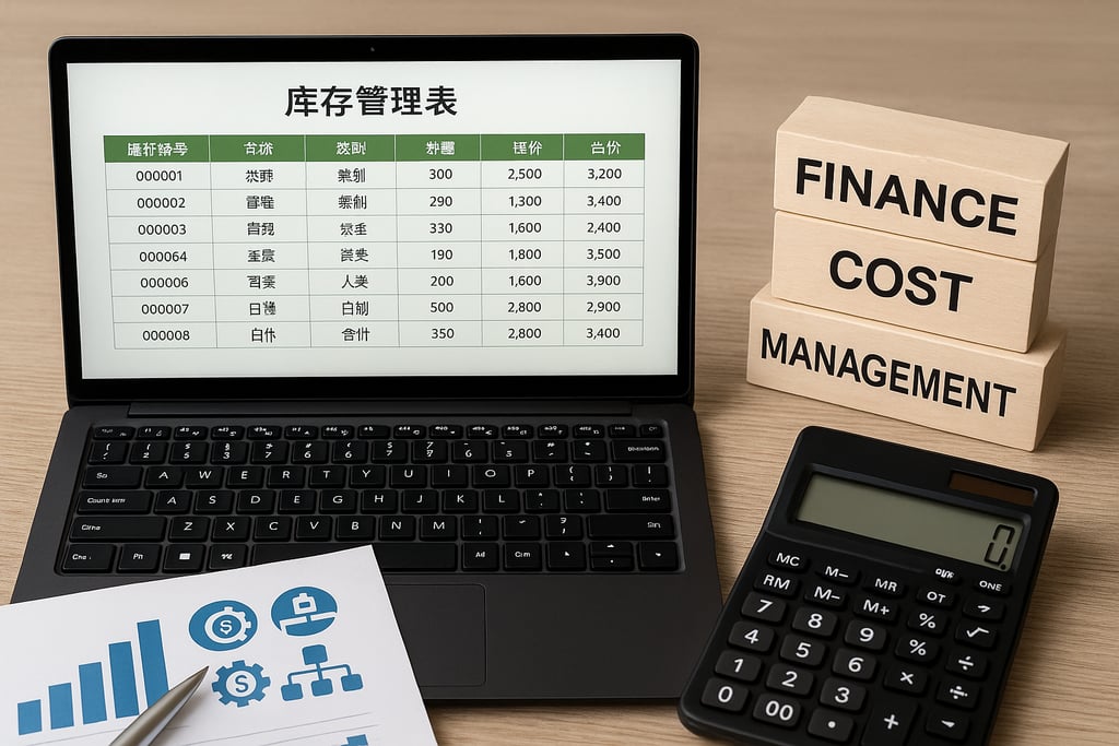 简单的excel库存管理表制作技巧，不踩坑的实用指南