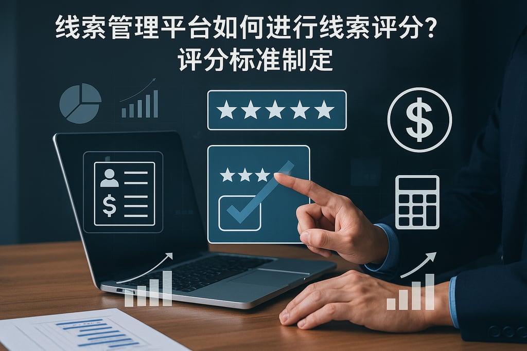 线索管理平台如何进行线索评分？评分标准制定