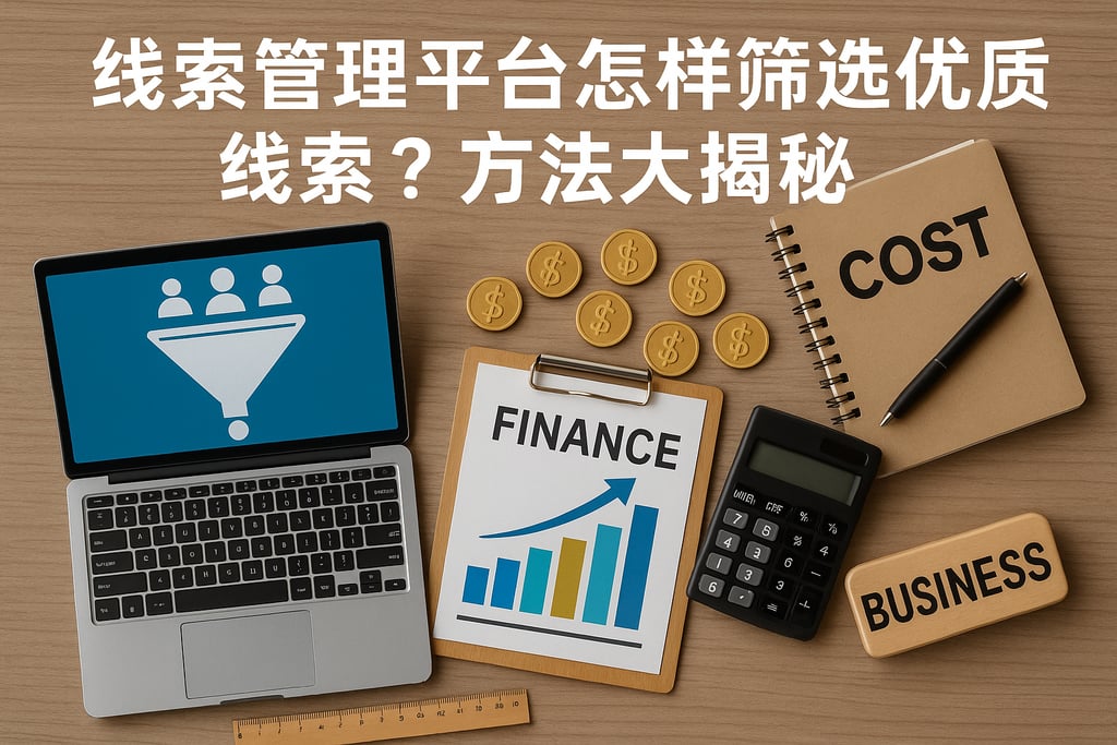 线索管理平台怎样筛选优质线索？方法大揭秘