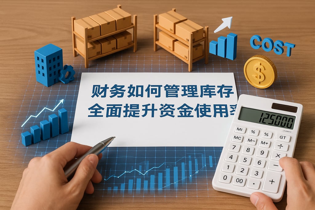 财务如何管理库存，全面提升资金使用率