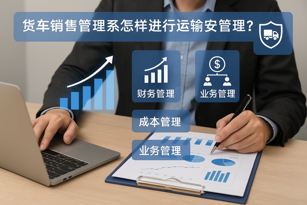 货车销售管理系统怎样进行运输安全管理？安全管理措施