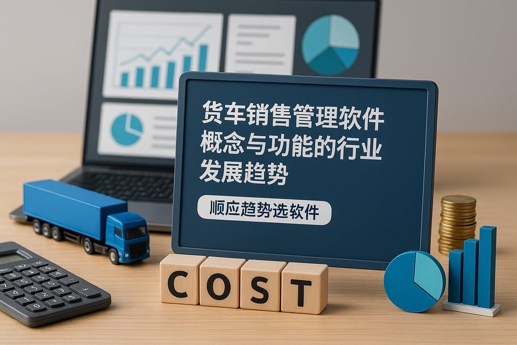 货车销售管理软件概念与功能的行业发展趋势：顺应趋势选软件