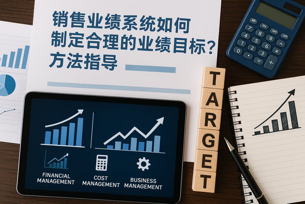 销售业绩系统如何制定合理的业绩目标？方法指导