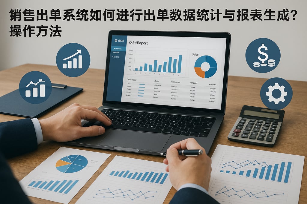销售出单系统如何进行出单数据统计与报表生成？操作方法