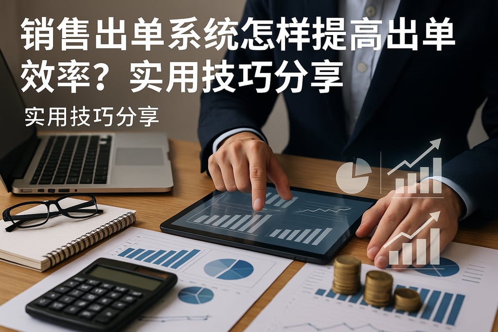 销售出单系统怎样提高出单效率？实用技巧分享