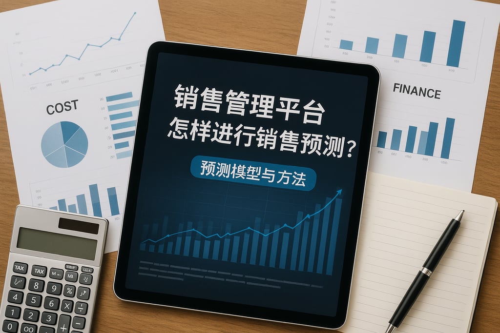 销售管理平台怎样进行销售预测？预测模型与方法