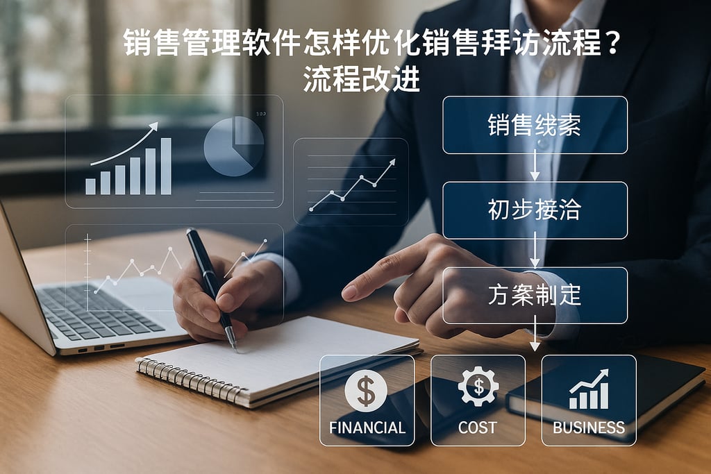 销售管理软件怎样优化销售拜访流程？流程改进