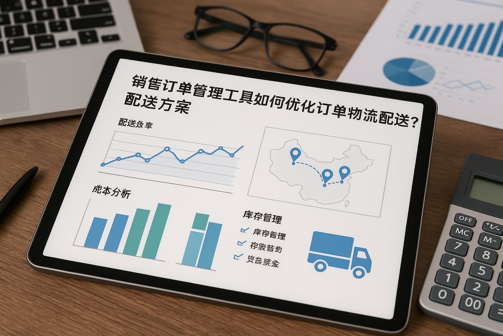 销售订单管理工具如何优化订单物流配送？配送方案