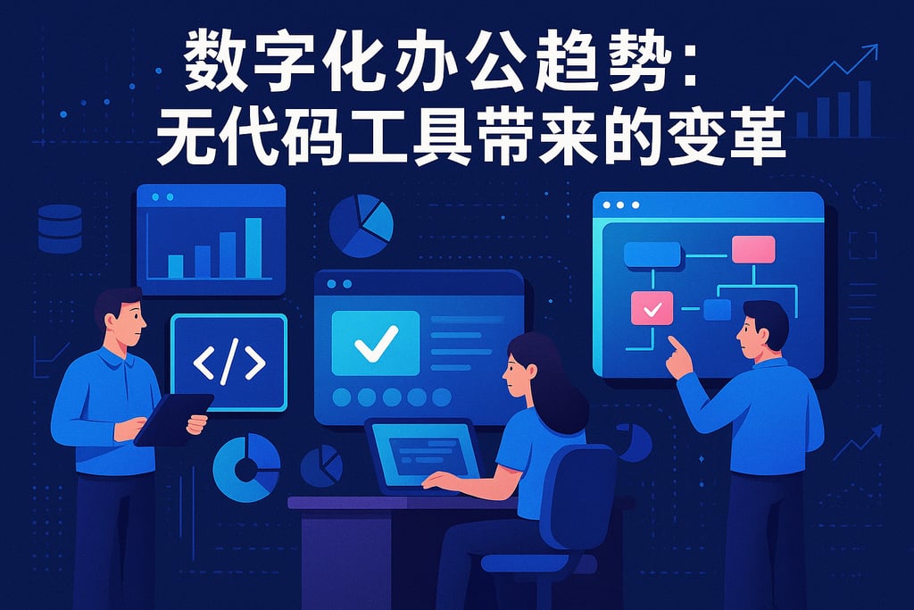 数字化办公趋势:无代码工具带来的变革 | 零代码企业数字化知识站