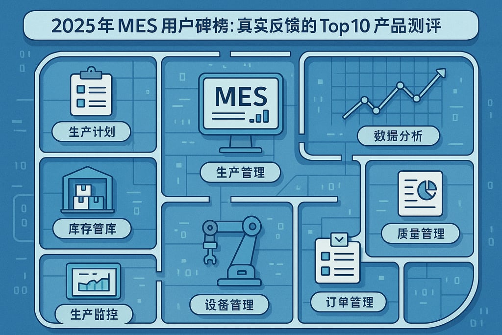 2025年MES用户口碑榜：真实反馈的Top10产品测评