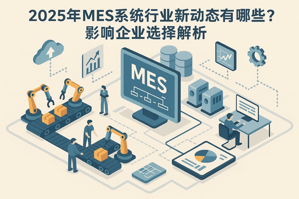 2025年MES系统行业新动态有哪些？影响企业选择解析