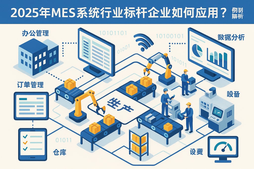 2025年MES系统行业标杆企业如何应用？案例解析