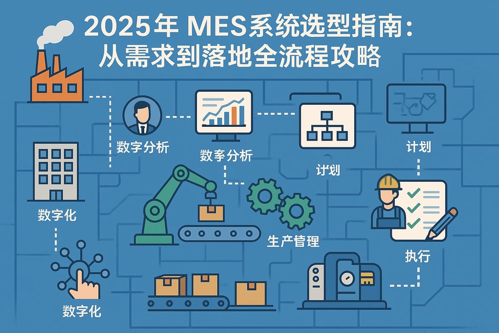 2025年MES系统选型指南：从需求到落地全流程攻略