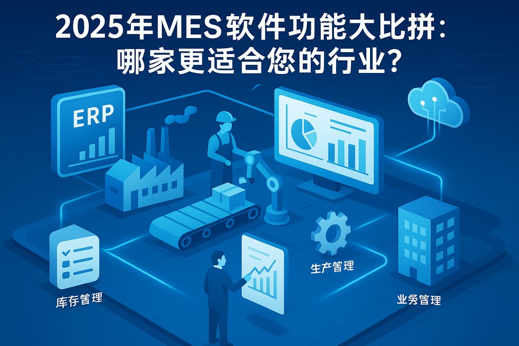 2025年MES软件功能大比拼：哪家更适合您的行业？